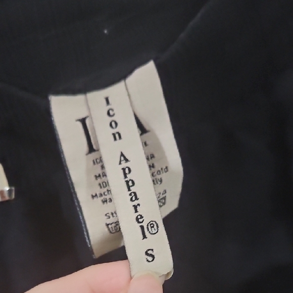 Black Drawstring Pants - Picture 2 of 2